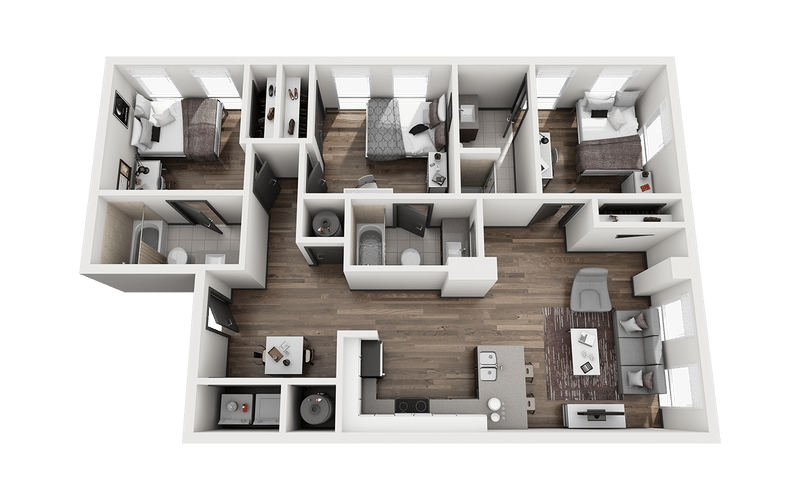 3x3 telluride signature 1909 formerly aspen heights west campus austin texas off campus student apartments near ut austin university of texas