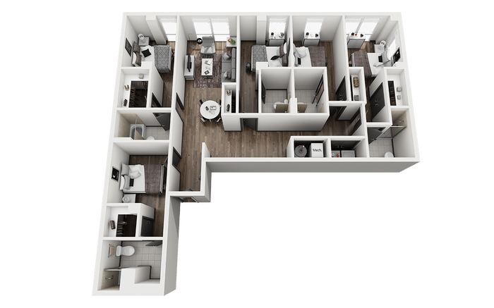 5x5 durango b signature 1909 formerly aspen heights west campus austin texas off campus student apartments near ut austin university of texas